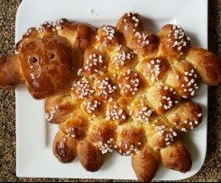 Topfenstriezel Ostervariation