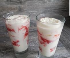 Erdbeer-Kokos-Traum Dessert