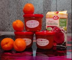 Aprikosenmarmelade mit Vanille und Zimt