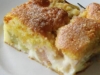 Rhabarberkuchen mit Puddingcreme