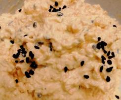 Orientalischer Möhren Aufstrich mit Schwarzkümmelsamen