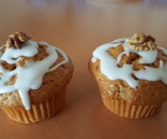 Möhren-Walnuss-Muffins