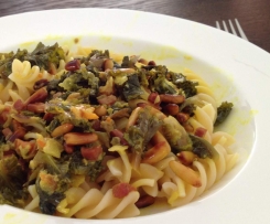 Italienische Winterpasta mit "Flower Sprout"