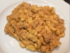 Hähnchengeschnetzeltes mit Spätzle / Pulled Chicken mit Spätzle