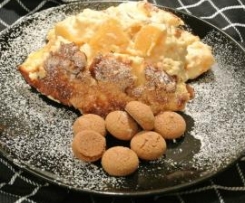 Pfirsich- Mango-Quark-Auflauf mit Amarettinis