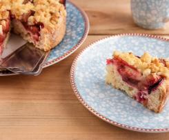 Pflaumenkuchen mit Butter-Zimt-Streuseln