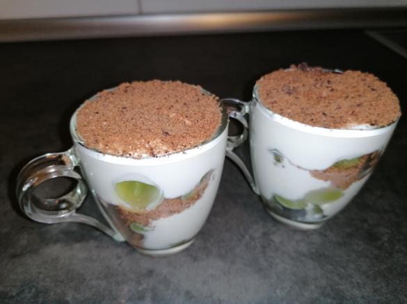 Trauben - Mascarponecreme