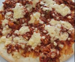 (optional vegane) türkische Pizza Lahmacun