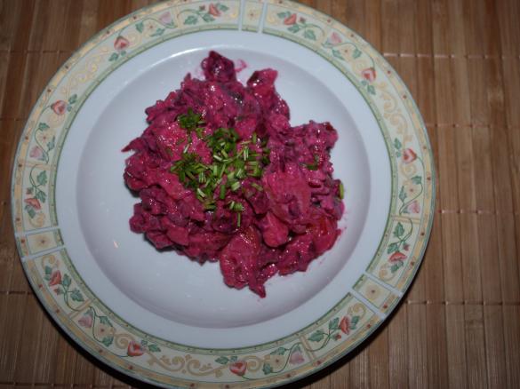 Rote-Beete  - Kartoffel Salat