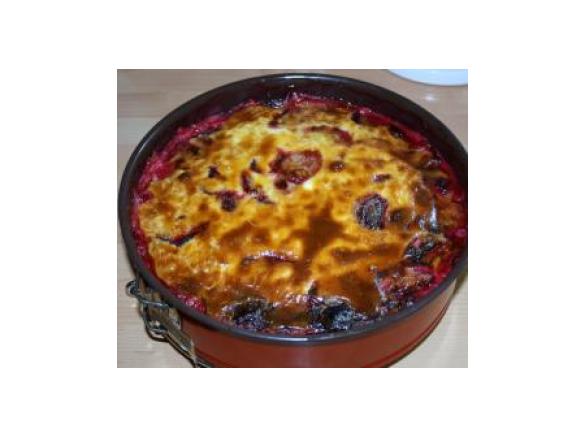 Schmand-Pflaumenkuchen