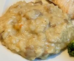 Variation Risotto mit Champignons