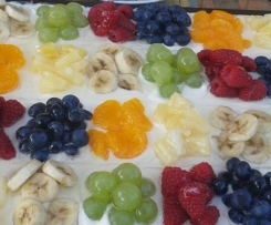 Bunter Obstkuchen 