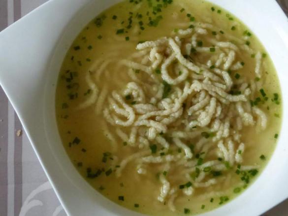 Brätspätzle- Suppe
