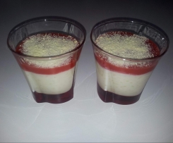 Milchreis mit Erdbeerhaube