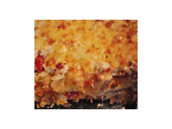 Dinkel Hackfleisch Kürbis Gratin