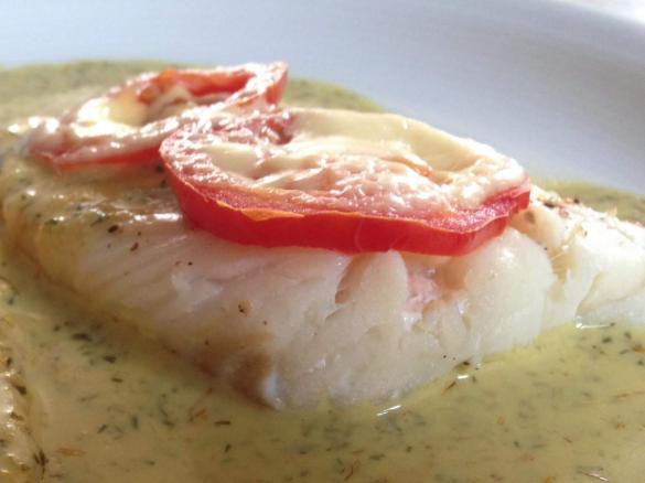 Kabeljau in Safransud