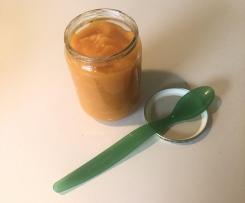 Kürbis-Süsskartoffel-Brei (ab dem 5. Monat geeignet)