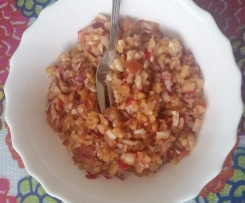 Radieschen-Apfel-Salat