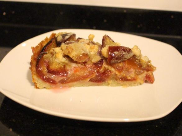 Pflaumenkuchen, Zwetschgenkuchen mit Guss