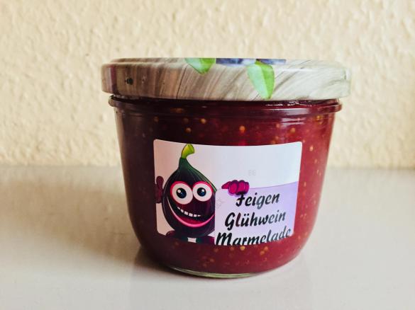Feigen Marmelade mit Glühwein