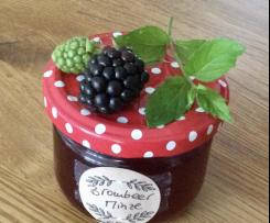 Brombeere-Pfefferminz-Gelee