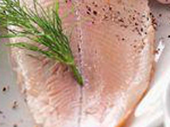Geräucherter Forellenfilet-Aufstrich