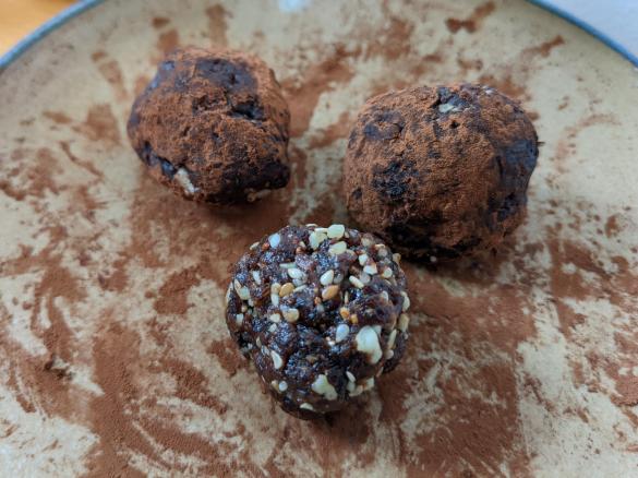 Energyballs - Grundrezept. Für Kleinkinder geeignet