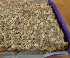 Zwetschgenkuchen mit Marzipanstreuseln