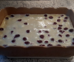 Kirsch-Milchreis-Auflauf