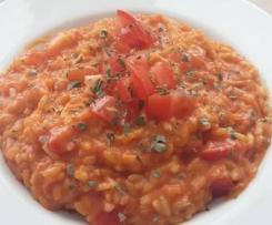Tomaten-Mozzarella-Risotto