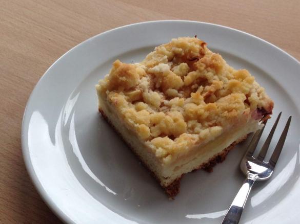 Apfelkuchen mit Streusel - Hefeteig