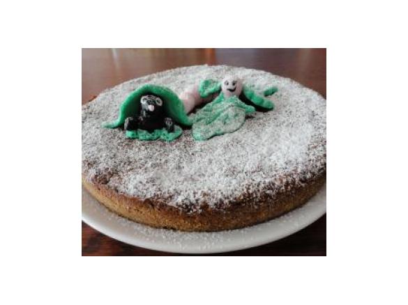 Kartoffel-Nuss-Kuchen mit Schokistückchen