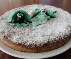Kartoffel-Nuss-Kuchen mit Schokistückchen