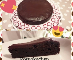 Saftiger Schokoladenkuchen mit Glasur