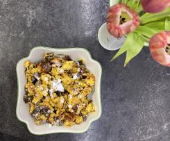 Kaiserschmarrn mit Quark und Proteinpulver