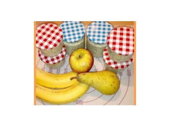 Variation von Frischkornmüsli "Sylt"