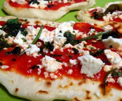 Veganes Naanbrot / Naanpizza