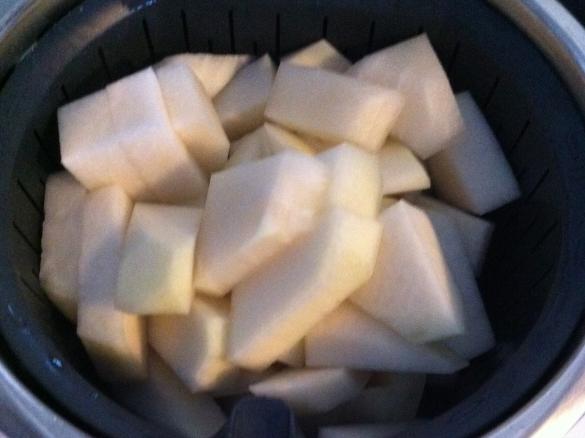 Kohlrabigemüse, natur