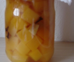 Kürbis süß und sauer --eingelegt