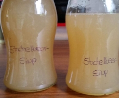 Stachelbeer-Sirup