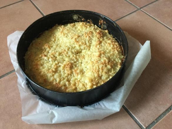 Käse-Fladenbrot (ohne Hefe)