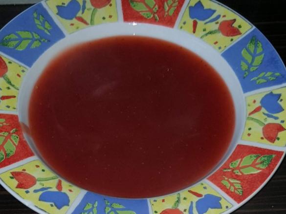 Erdbeer Kisiel (polnischer Nachtisch)