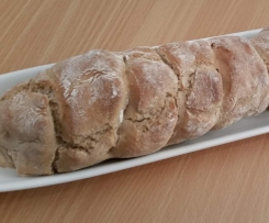 Knuspriges Roggenbaguette