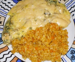 Möhren-Ebly mit Champignon Omelette