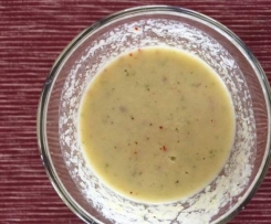 Grüner Apfel-Kiwi Smoothie mit Chili