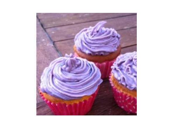 Vanille Frosting Topping für cupcakes und muffins