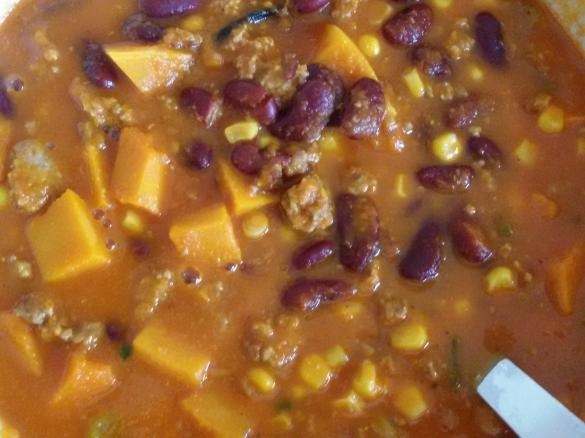Kürbis-Chili-con-Carne