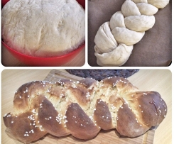 Hefezopf - Sonntagsstuten - nicht zu süß - leicht und lecker :-) 