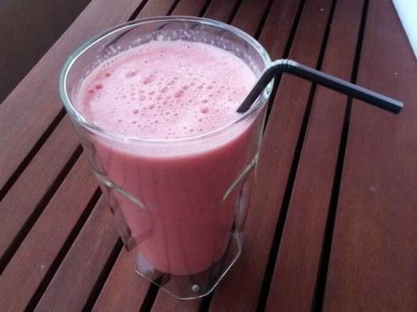Erdbeer-Vanille Shake