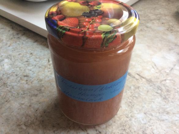 Marmelade mit Trauben-Nektarinen-Mango